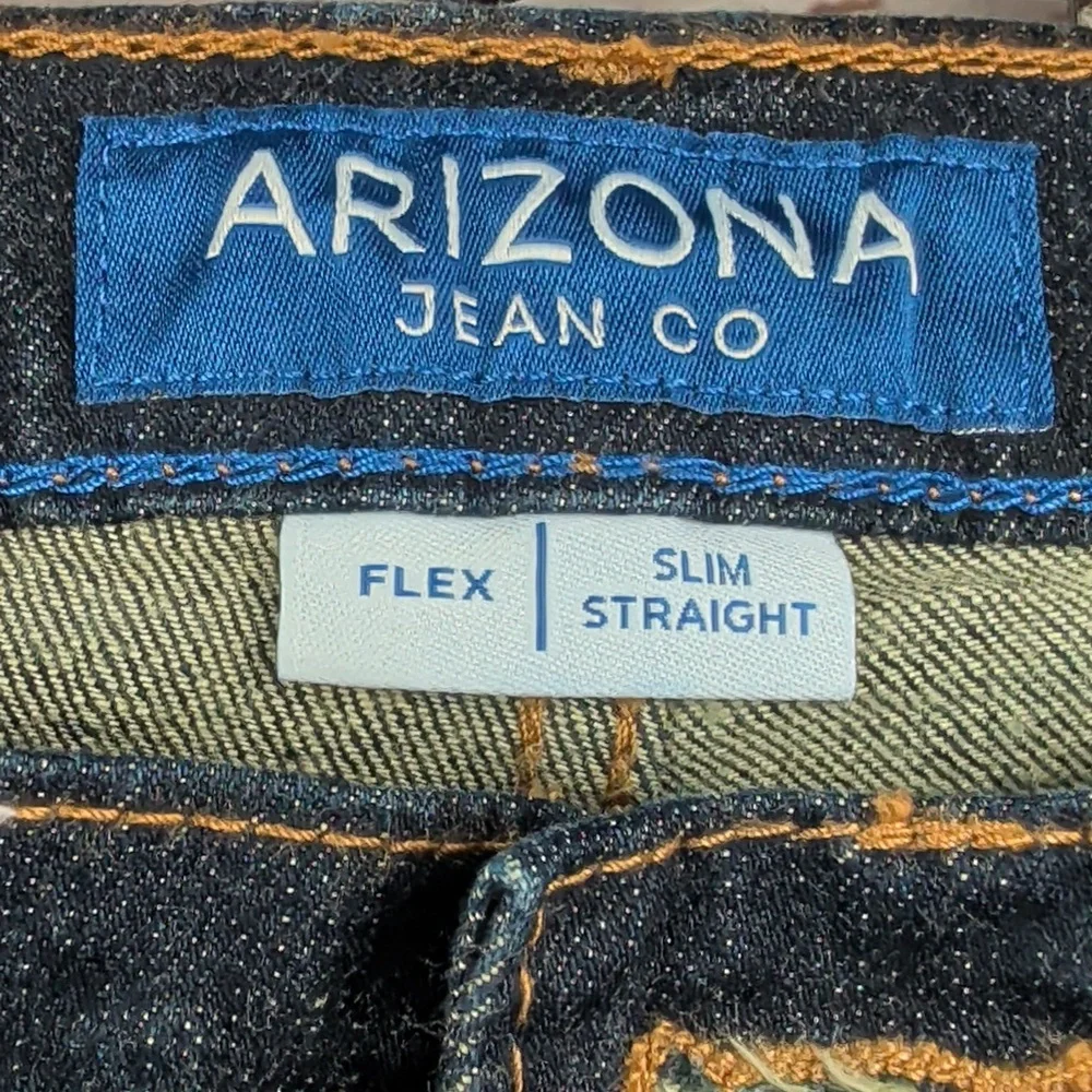Arizona Flex Men's Skinny Jeans 32 X 30 New Nwt - Picture 6 of 8